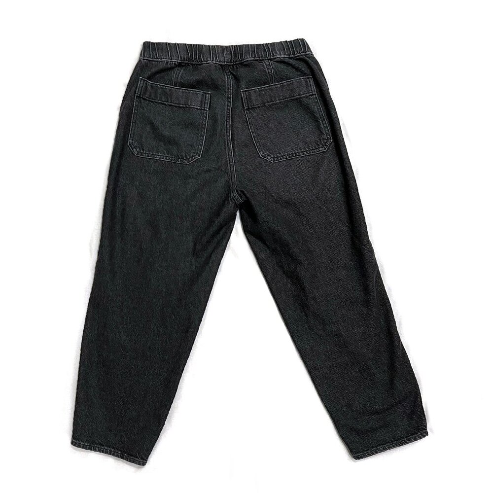 Madewell Petite Relaxed Pull-on Jean, XSP in Chelford wash - Picture 3 of 11